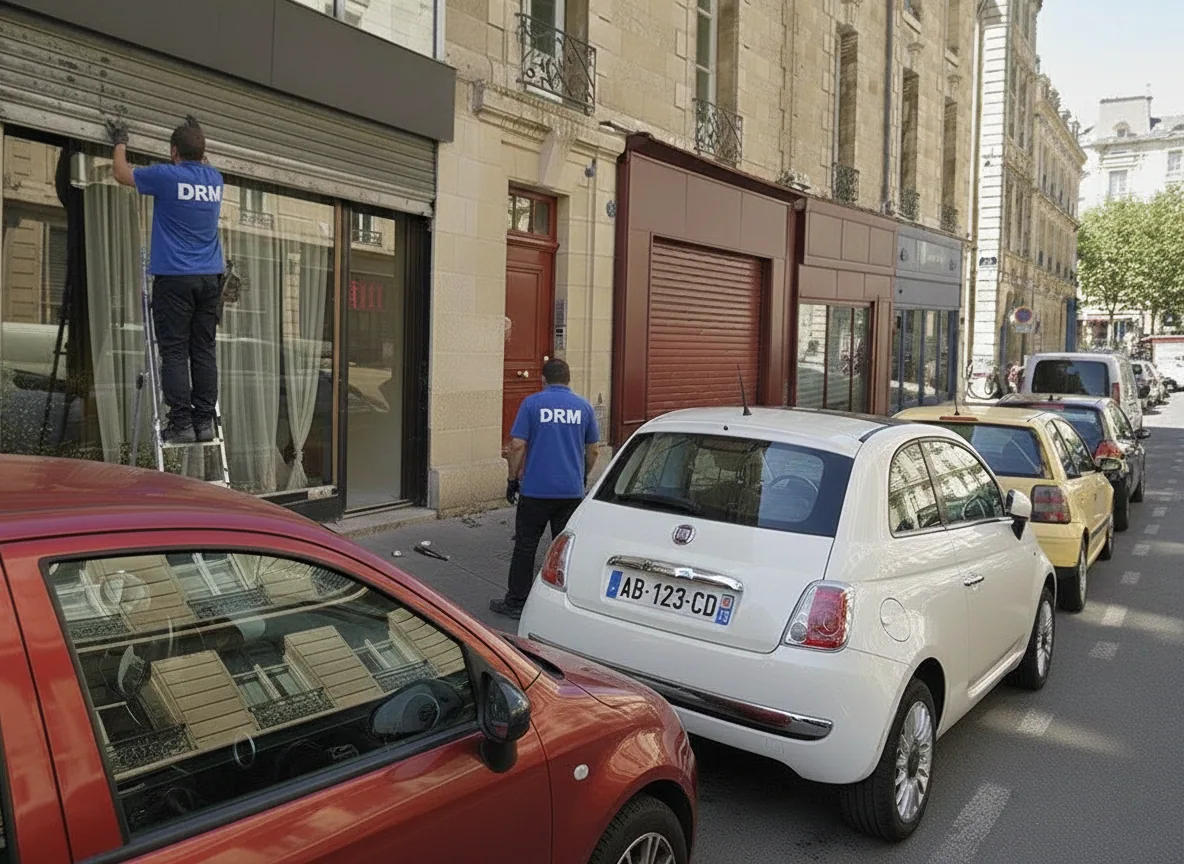 Déblocage de rideau métallique bloqué à Paris