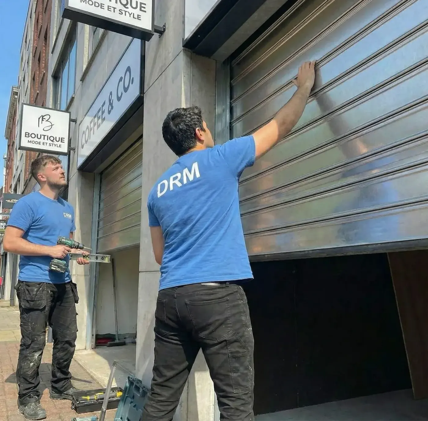Dépannage rideau métallique d'urgence à Paris